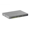 NETGEAR GS748PP Nevaldomas Gigabit Ethernet (10/100/1000) maitinimo per Ethernet (PoE) tinklo komutatorius, pilkas