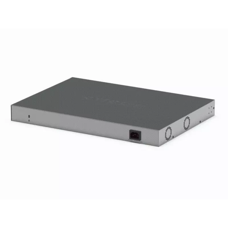 NETGEAR GS748PP Nevaldomas Gigabit Ethernet (10/100/1000) maitinimo per Ethernet (PoE) tinklo komutatorius, pilkas