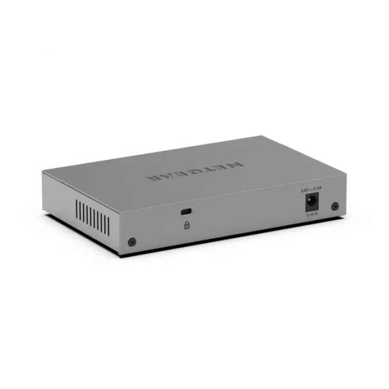 NETGEAR GS105EPP Nevaldomas Gigabit Ethernet (10/100/1000) Power over Ethernet (PoE) Stalinis / Montuojamas ant sienos Pilka