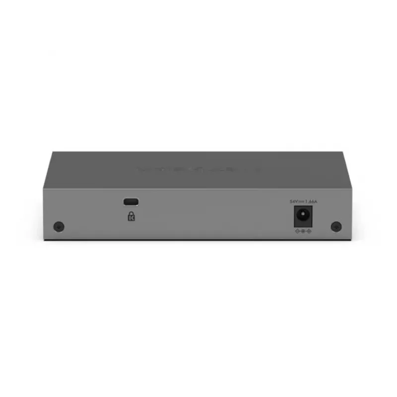 NETGEAR GS105PP nevaldomas Gigabit Ethernet (10/100/1000) maitinimo per Ethernet (PoE) stalviršio/sienos montavimo pilkas