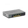 NETGEAR GS105EP Nevaldomas Gigabit Ethernet (10/100/1000) Power over Ethernet (PoE) Pilka