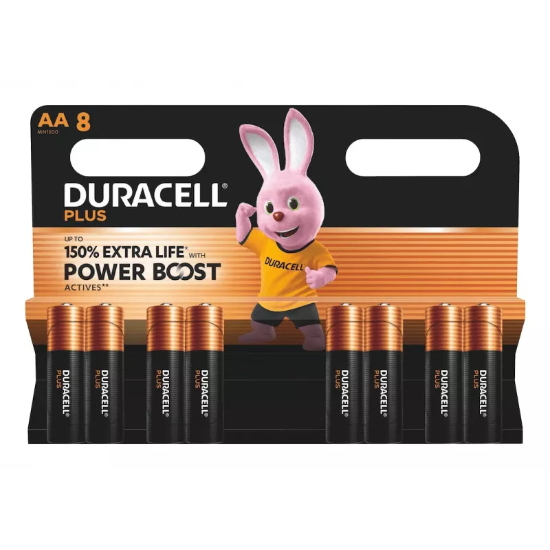 Duracell Plus vienkartinė baterija AA šarminė