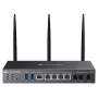 TP-Link Omada DR3220v-4G belaidis maršrutizatorius Gigabit Ethernet dviejų dažnių (2,4 GHz / 5 GHz) Juoda