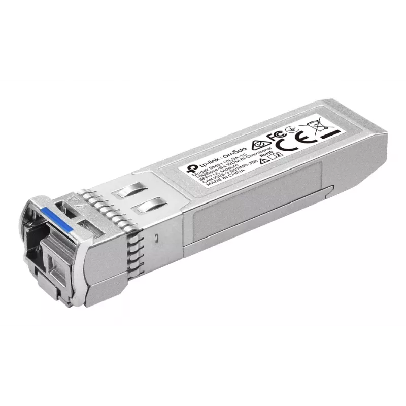 SFP+ šviesolaidinis siųstuvas-imtuvas TP-Link Omada SM5110LSA-10, 10,312 Gbit/s, vienmodis LC (UPC), 10 km, 3,3V