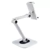 StarTech.com Reguliuojamas planšetės stovas stalui – Tvirtinamas prie sienos – Talpa 1 kg – Ergonomiškas lankstus universalus planšetės stovas – Planšetės laikiklis stalui, pasukamas / sukiojamas / rotuojamas