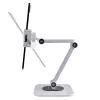 StarTech.com Reguliuojamas planšetės stovas stalui – Tvirtinamas prie sienos – Talpa 1 kg – Ergonomiškas lankstus universalus planšetės stovas – Planšetės laikiklis stalui, pasukamas / sukiojamas / rotuojamas