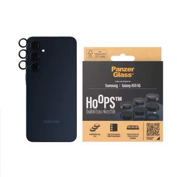 PanzerGlass ® Hoops® Fotoaparato objektyvo apsauga juoda Samsung Galaxy A55 5G