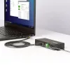 StarTech.com 5G7AINDRM-USB-A-HUB sąsajos šakotuvas USB 3.2 Gen 1 (3.1 Gen 1) Type-B 5000 Mbit/s Juoda