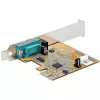 StarTech.com PCI Express nuoseklioji kortelė, PCIe į RS232 (DB9) nuosekliosios sąsajos kortelė, PC nuoseklioji kortelė su 16C1050 UART, standartiniai arba žemo profilio laikikliai, COM išlaikymas, Windows ir Linux