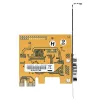 StarTech.com PCI Express nuoseklioji kortelė, PCIe į RS232 (DB9) nuosekliosios sąsajos kortelė, PC nuoseklioji kortelė su 16C1050 UART, standartiniai arba žemo profilio laikikliai, COM išlaikymas, Windows ir Linux