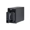 QNAP TR-002 saugojimo įrenginio korpusas HDD/SSD korpusas juodas 2,5/3,5 colio