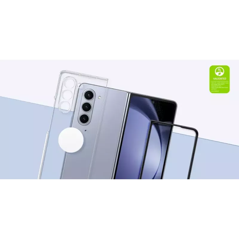 Samsung EF-XF946CTEGWW mobiliojo telefono dėklas 19,3 cm (7,6 col.) Užvalkalas Skaidrus