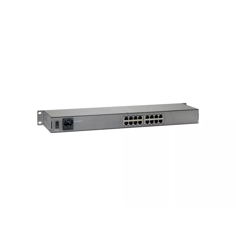 LevelOne 16 prievadų sparčiojo eterneto PoE komutatorius, 250 W