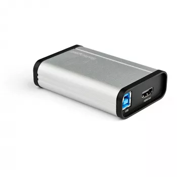 StarTech.com HDMI į USB C vaizdo įrašymo įrenginys 1080p 60fps - UVC - Išorinis USB 3.0 Type-C vaizdo įrašymas / tiesioginė transliacija - HDMI garso / vaizdo įrašymo adapteris - Veikia su USB-C/USB-A/Thunderbolt 3 - TAA