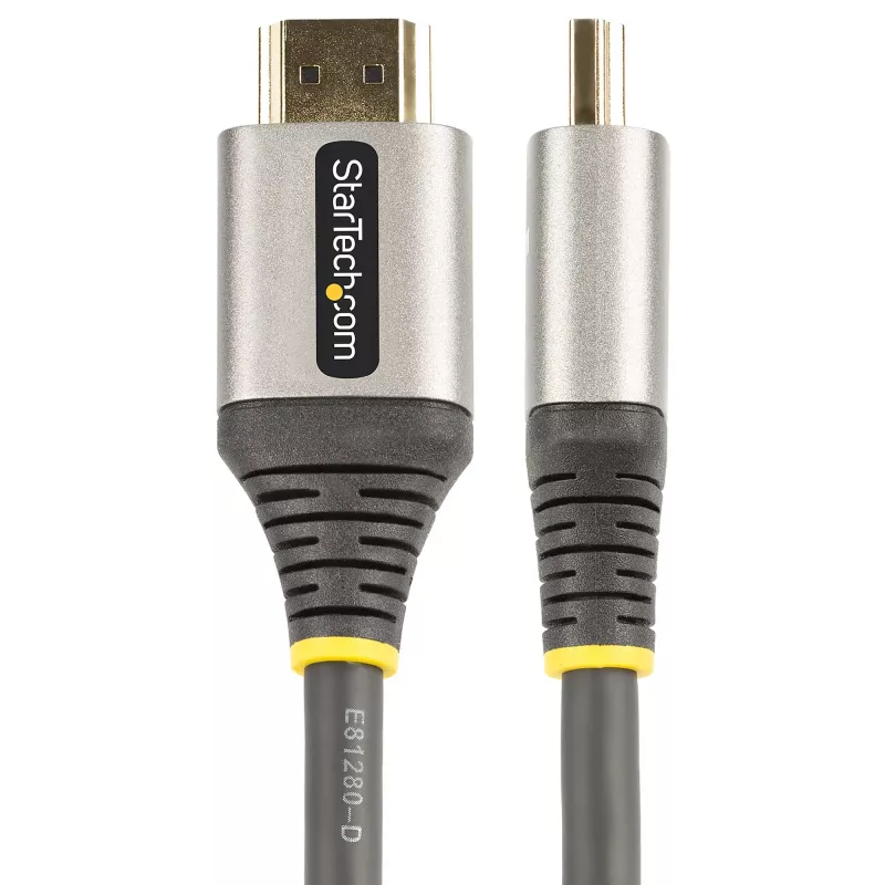 StarTech.com 50 cm (0,5 m) Premium sertifikuotas HDMI 2.0 laidas – sparčioji Ultra HD 4K 60Hz HDMI laidas su Ethernet – HDR10, ARC – UHD HDMI vaizdo laidas – UHD monitoriams, televizoriams, ekranams – M/M