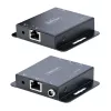 StarTech.com 4K HDMI ilgintuvas per CAT6/CAT5 Ethernet kabelį, 4K 30Hz arba 1080p 60Hz vaizdo ilgintuvas, HDMI per Ethernet kabelį, HDMI siųstuvo ir imtuvo rinkinys, IR nuotolinio valdymo pultas