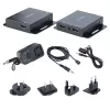 StarTech.com 4K HDMI ilgintuvas per CAT6/CAT5 Ethernet kabelį, 4K 30Hz arba 1080p 60Hz vaizdo ilgintuvas, HDMI per Ethernet kabelį, HDMI siųstuvo ir imtuvo rinkinys, IR nuotolinio valdymo pultas