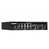 QNAP QSW-M2108R-2C valdomas L2 komutatorius, 8 x 2,5GbE + 2 x 10GbE SFP+/RJ-45 kombinuoti prievadai, pusinio pločio, montuojamas spintoje