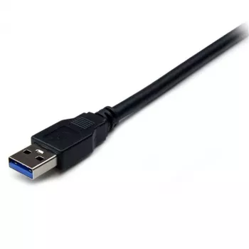 StarTech.com 2 m juodas SuperSpeed USB 3.0 ilginimo kabelis A–A, kištukas/lizdas