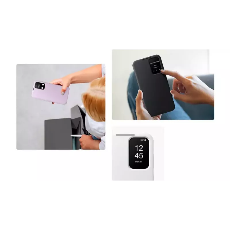 Samsung EF-ZA356 mobiliojo telefono dėklas 16,8 cm (6,6 col.) Piniginės tipo dėklas Juodas