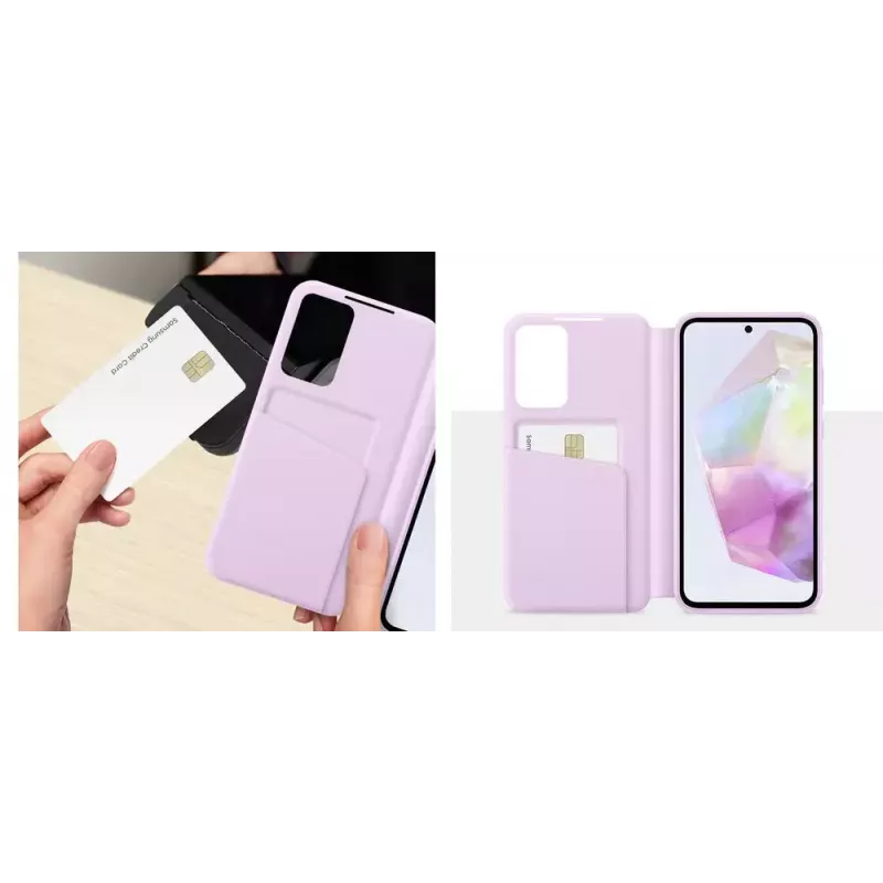 Samsung EF-ZA356 mobiliojo telefono dėklas 16,8 cm (6,6 col.) Piniginės tipo dėklas Juodas