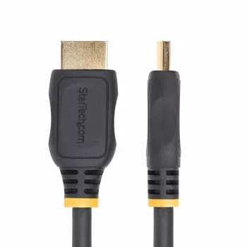 StarTech.com 46 cm (0,5 m) HDMI 2.0 prailginimo laidas, didelės spartos HDMI prievado apsauginis laidas, 4K 60Hz, HDMI laidas su kištuku ir lizdu, HDMI prailginimo laidas, kištukas/lizdas