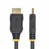 StarTech.com 1 m HDMI 2.0 ilginamasis kabelis, didelės spartos HDMI prievado apsauginis kabelis, 4K 60Hz, HDMI kištuko–lizdo ilginimo adapterio laidas, HDMI ilginamasis kabelis, kištukas/lizdas