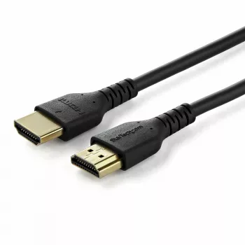 StarTech.com 5 pėdų (1,5 m) plonas HDMI 2.0 laidas, lankstus, Premium sertifikuotas HDMI laidas su Ethernet, UHD 4K 60 Hz HDR10, patvari aramido pluošto konstrukcija su TPE apvalkalu