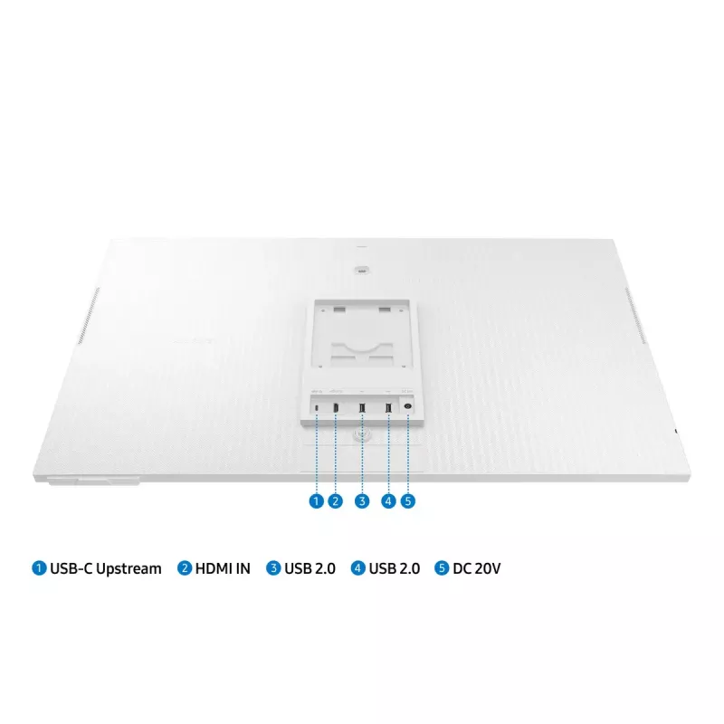 Samsung M80D kompiuterio monitorius 81,3 cm (32 colių) 3840 x 2160 pikselių 4K Ultra HD LED Baltas