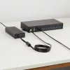StarTech.com 16 pramoninis USB 5 Gbps šakotuvas su maitinimo adapteriu, metalinis korpusas, montuojamas, ESD apsauga, gnybtų bloko maitinimas, USB įkrovimas, dviejų kompiuterių jungiklis - TAA