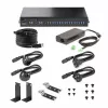 StarTech.com 16 pramoninis USB 5 Gbps šakotuvas su maitinimo adapteriu, metalinis korpusas, montuojamas, ESD apsauga, gnybtų bloko maitinimas, USB įkrovimas, dviejų kompiuterių jungiklis - TAA
