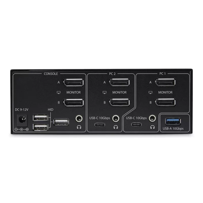 StarTech.com P2CDD143-KVM-SWITCH KVM jungiklis, juodas