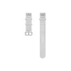 Samsung Athleisure Band M/L laikrodžio dirželis, skirtas Galaxy Watch 7, sidabrinis