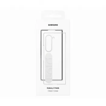 Samsung EF-QF956CTEGWW mobiliojo telefono dėklas 19,3 cm (7,6 colio) Užvalkalas Skaidrus