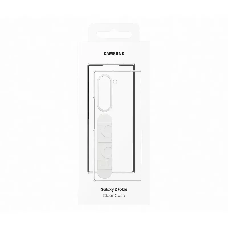 Samsung EF-QF956CTEGWW mobiliojo telefono dėklas 19,3 cm (7,6 colio) Užvalkalas Skaidrus