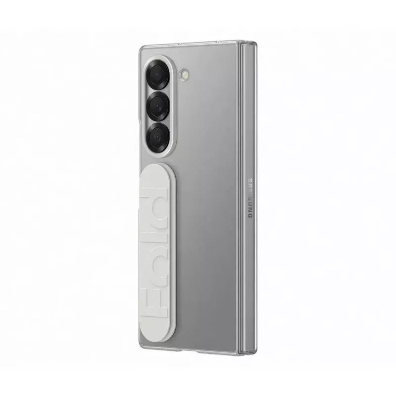 Samsung EF-QF956CTEGWW mobiliojo telefono dėklas 19,3 cm (7,6 colio) Užvalkalas Skaidrus