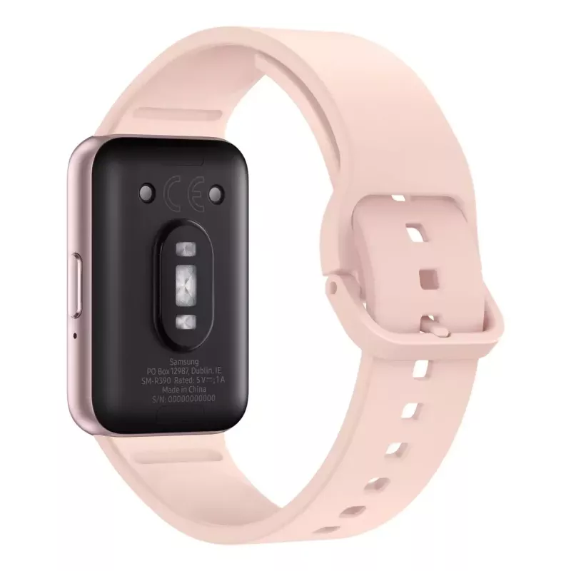 Išmanusis laikrodis Samsung Galaxy Fit3 40 mm aliuminio korpusas, 1,6 colio AMOLED, Bluetooth 5.3, 208 mAh, rožinis auksas