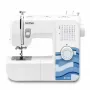 Siuvimo mašina Brother RH137 — 37 dygsnių raštai, dygsnio ilgis 4 mm, dygsnio plotis 5 mm, lengva nešiojama