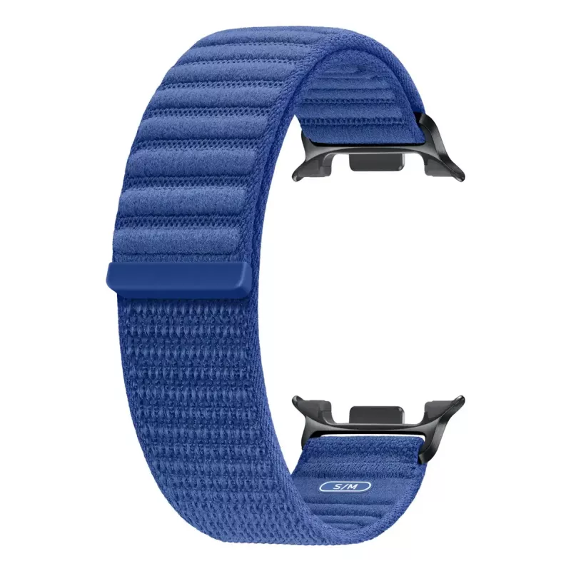 „Samsung“ medžiaginis dirželis S/M, skirtas „Galaxy Watch8“, „Watch8 Classic“, mėlynas