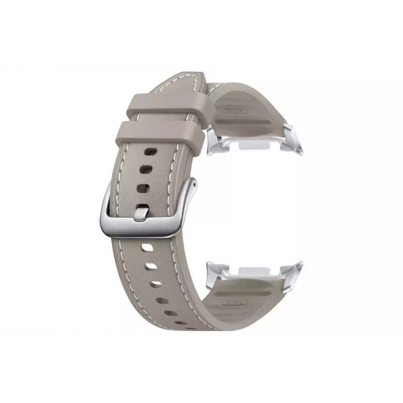 Hibridinis dirželis, skirtas Samsung Galaxy Watch8, modelis ET-SLL50LJEGEU, taupe spalva, S/M/L