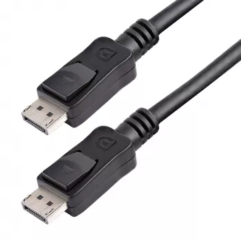 StarTech.com 10 pėdų (3 m) DisplayPort 1.2 laidas - 4K x 2K Ultra HD VESA sertifikuotas DisplayPort laidas - DP į DP laidas monitoriui - DP vaizdo / ekrano laidas - užfiksuojamos DP jungtys