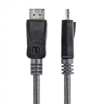 StarTech.com 10 pėdų (3 m) DisplayPort 1.2 laidas - 4K x 2K Ultra HD VESA sertifikuotas DisplayPort laidas - DP į DP laidas monitoriui - DP vaizdo / ekrano laidas - užfiksuojamos DP jungtys