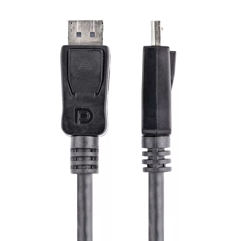 StarTech.com 10 pėdų (3 m) DisplayPort 1.2 laidas - 4K x 2K Ultra HD VESA sertifikuotas DisplayPort laidas - DP į DP laidas monitoriui - DP vaizdo / ekrano laidas - užfiksuojamos DP jungtys