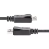 StarTech.com 10 pėdų (3 m) DisplayPort 1.2 laidas - 4K x 2K Ultra HD VESA sertifikuotas DisplayPort laidas - DP į DP laidas monitoriui - DP vaizdo / ekrano laidas - užfiksuojamos DP jungtys
