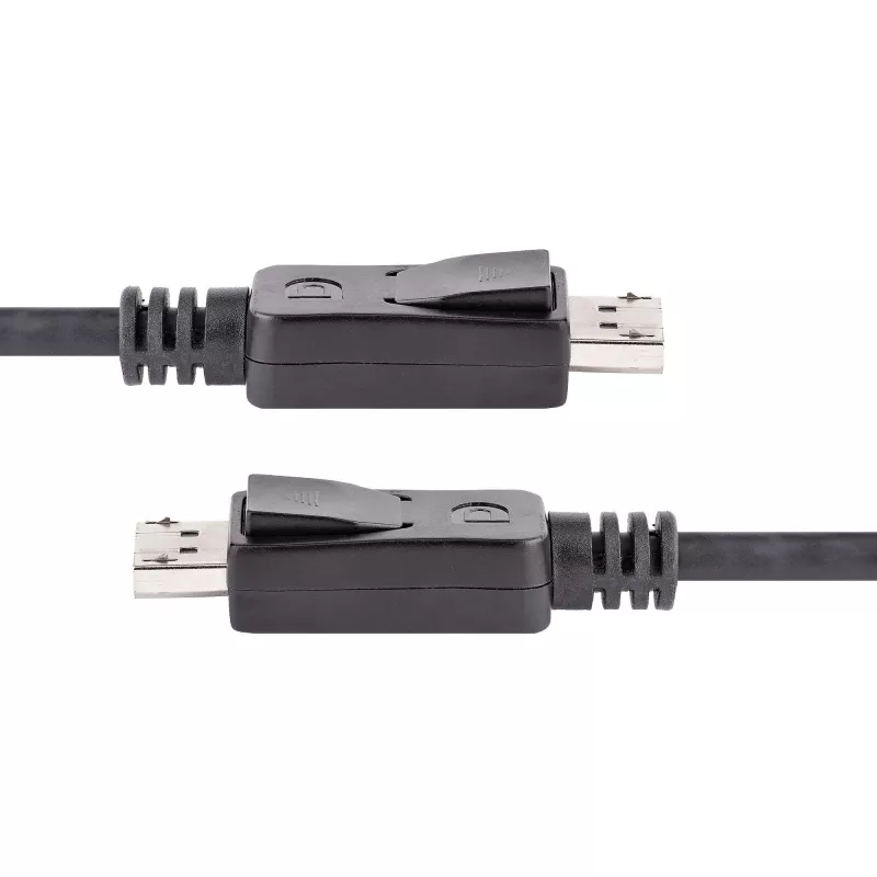 StarTech.com 10 pėdų (3 m) DisplayPort 1.2 laidas - 4K x 2K Ultra HD VESA sertifikuotas DisplayPort laidas - DP į DP laidas monitoriui - DP vaizdo / ekrano laidas - užfiksuojamos DP jungtys