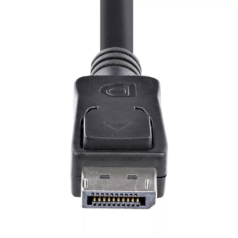 StarTech.com 1,8 m DisplayPort 1.2 laidas – 4K x 2K Ultra HD VESA sertifikuotas DisplayPort laidas – DP į DP laidas monitoriui – DP vaizdo / ekrano laidas – užsifiksuojančios DP jungtys