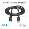 StarTech.com 1,8 m DisplayPort 1.2 laidas – 4K x 2K Ultra HD VESA sertifikuotas DisplayPort laidas – DP į DP laidas monitoriui – DP vaizdo / ekrano laidas – užsifiksuojančios DP jungtys