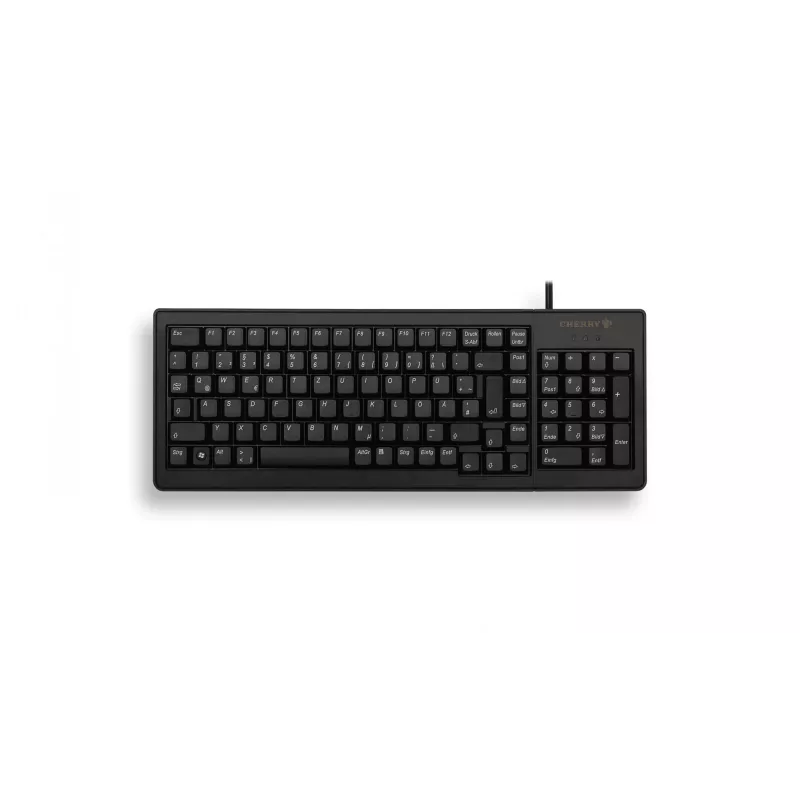 CHERRY XS Complete G84-5200 klaviatūra, skirta biurui, USB, QWERTY, JAV anglų k., juoda