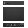 Intellinet 8 prievadų gigabitinio eterneto PoE+ komutatorius 120 W 2 aukštynkrypčiai prievadai