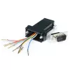 StarTech.com DB9 į RJ45 modulinis adapteris – V/M, DB-9, RJ-45, juodas
